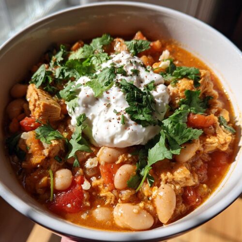Protein White Bean Chicken Chili