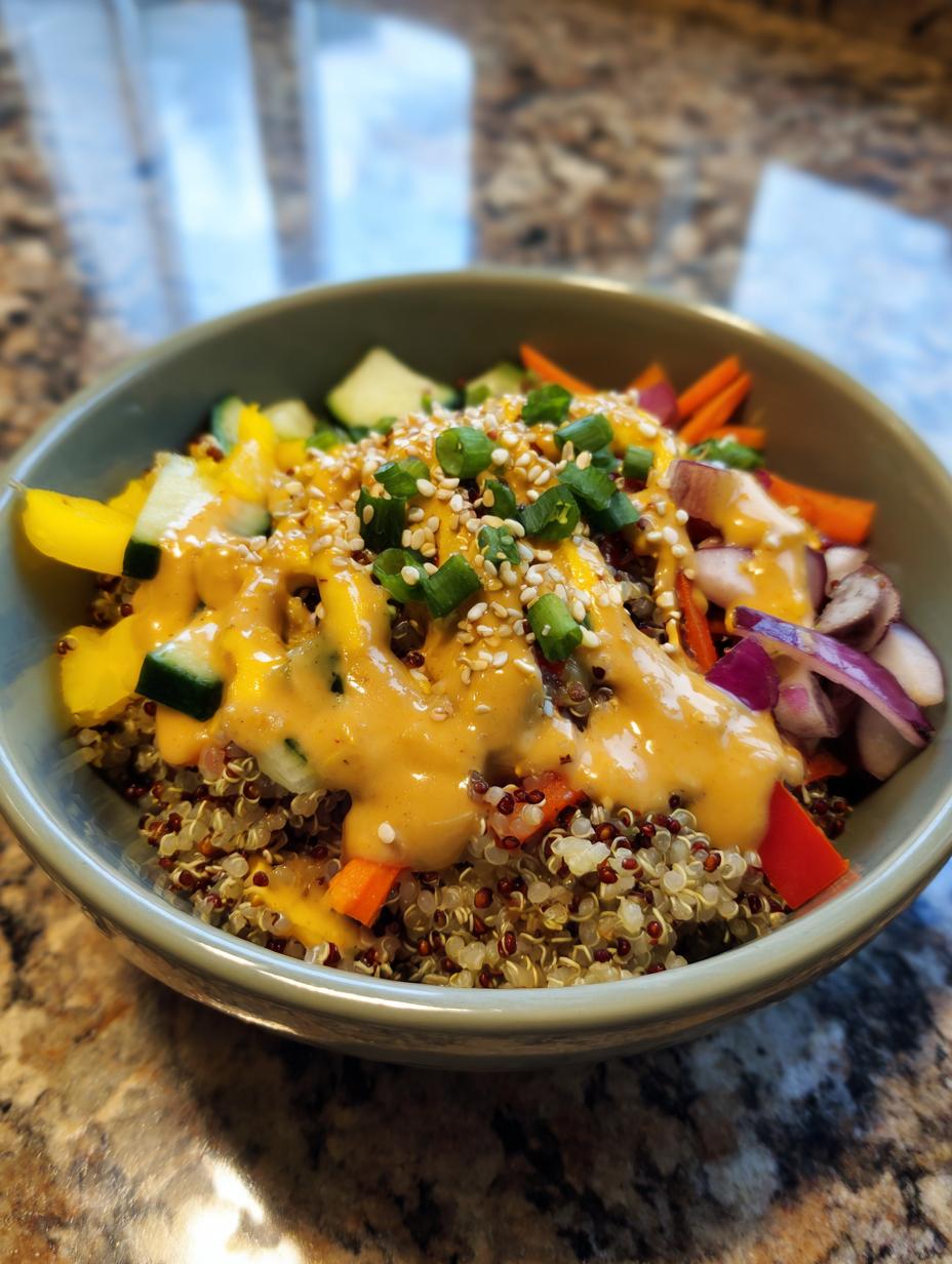 Quinoa Power Bowl with Tahini - detail 1