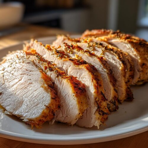 Slow Cooker Turkey Breast (Sliced for Week)