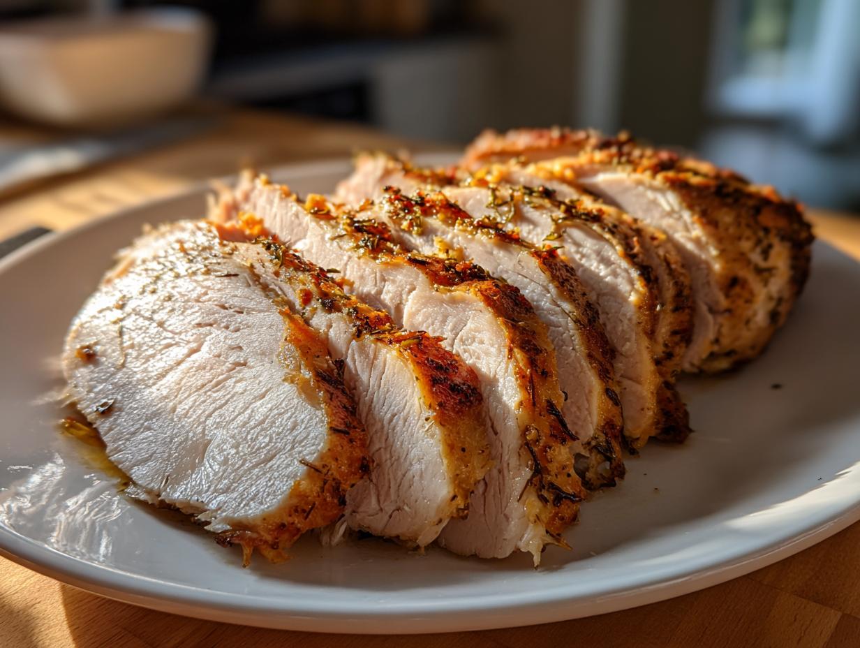 Slow Cooker Turkey Breast (Sliced for Week)
