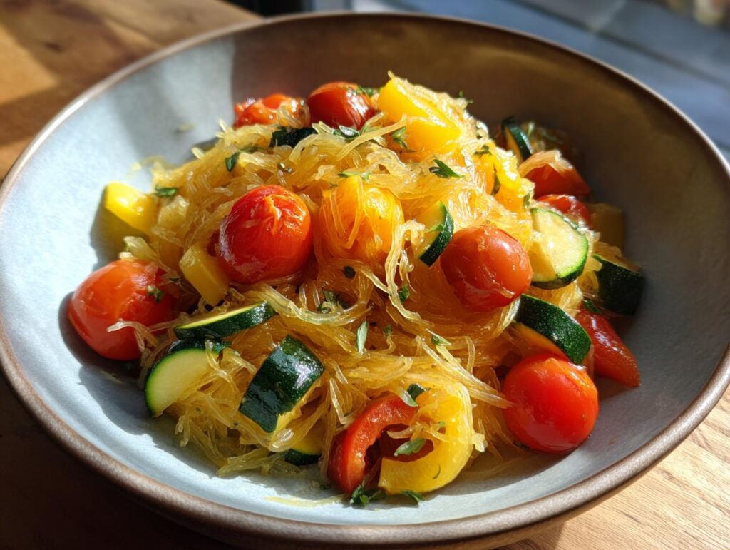 Spaghetti Squash Primavera