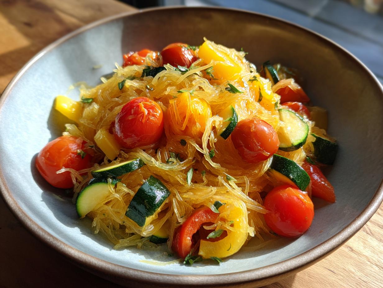 Spaghetti Squash Primavera