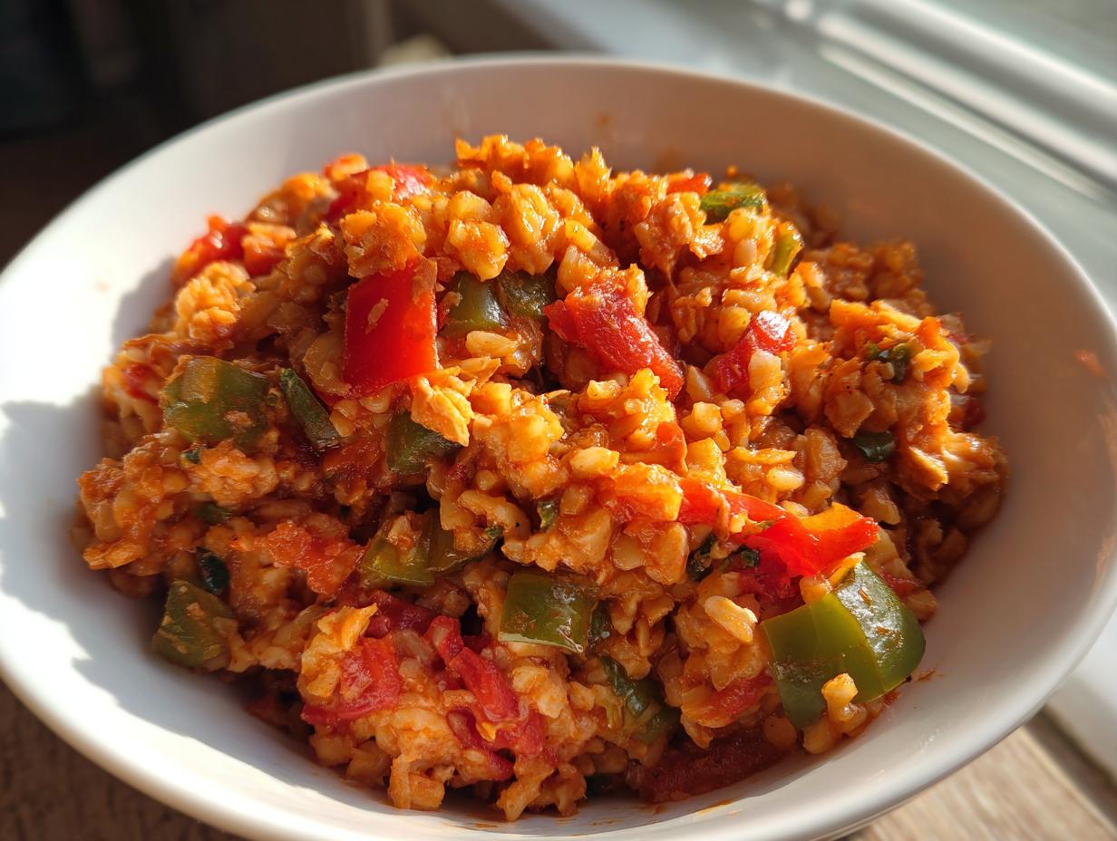 Spanish Cauliflower Rice