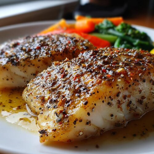 Steamed Chilean Sea Bass (40g Protein)