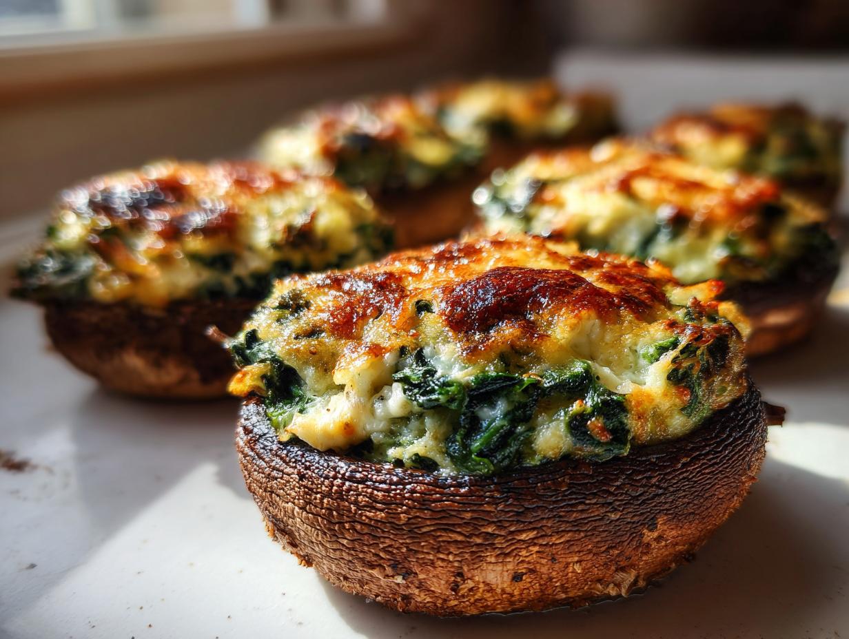 Stuffed Portobello Mushrooms