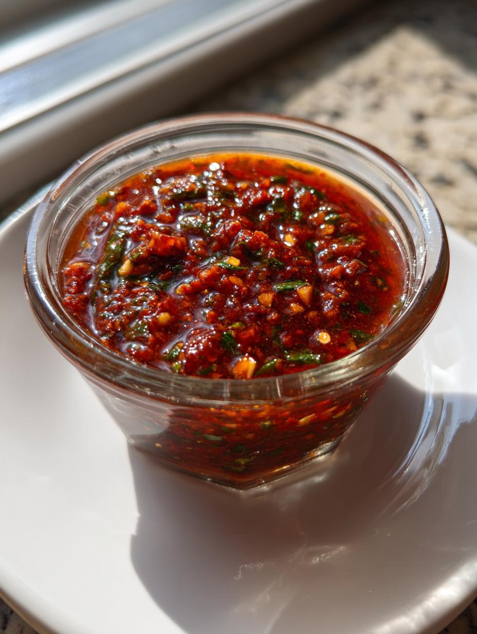 Sun-Dried Tomato Vinaigrette - detail 1