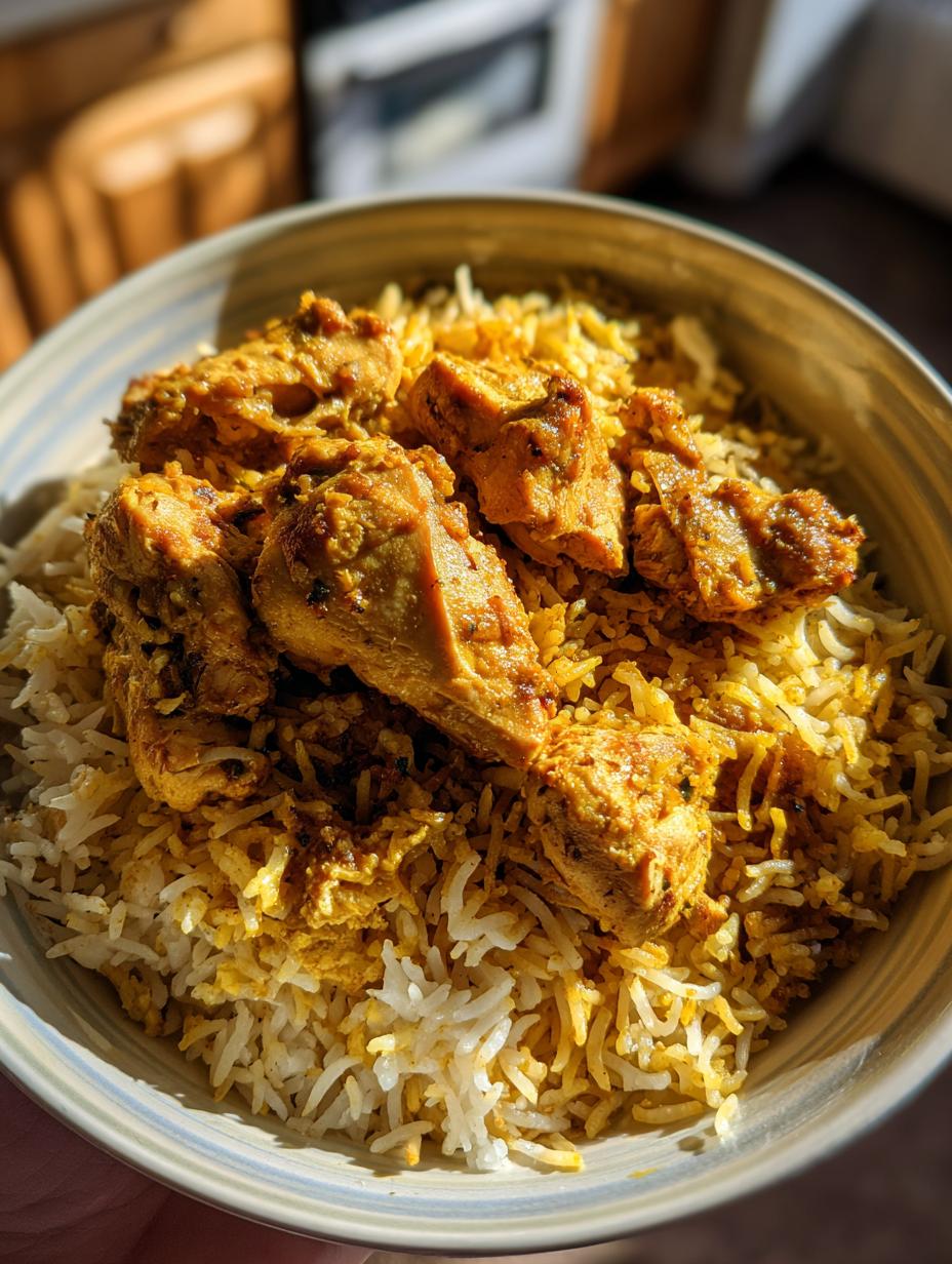 Syrian Chicken Kabsa - detail 1