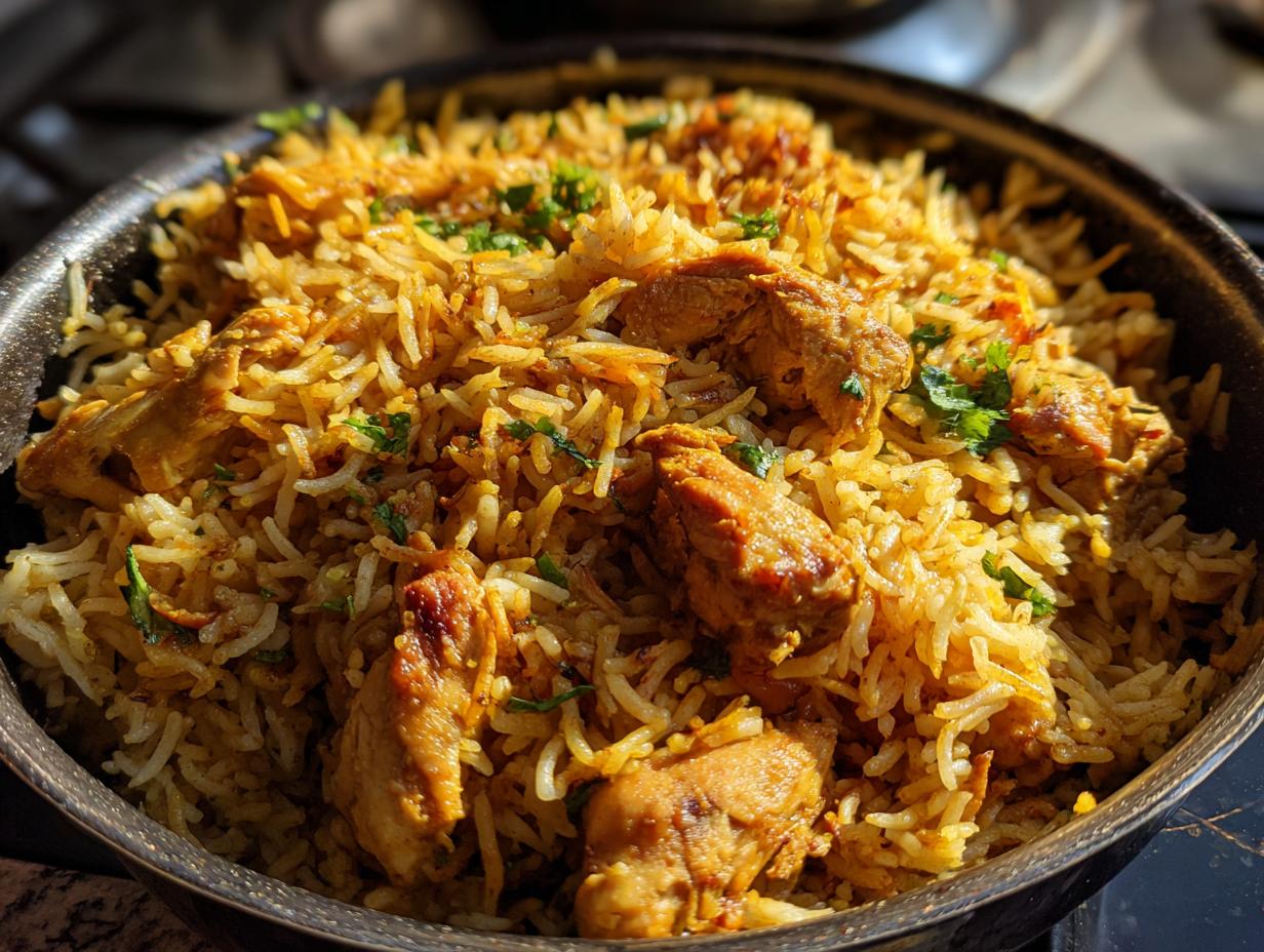 Syrian Chicken Kabsa