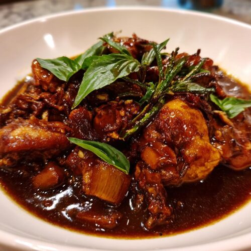 Taiwanese Three Cup Chicken