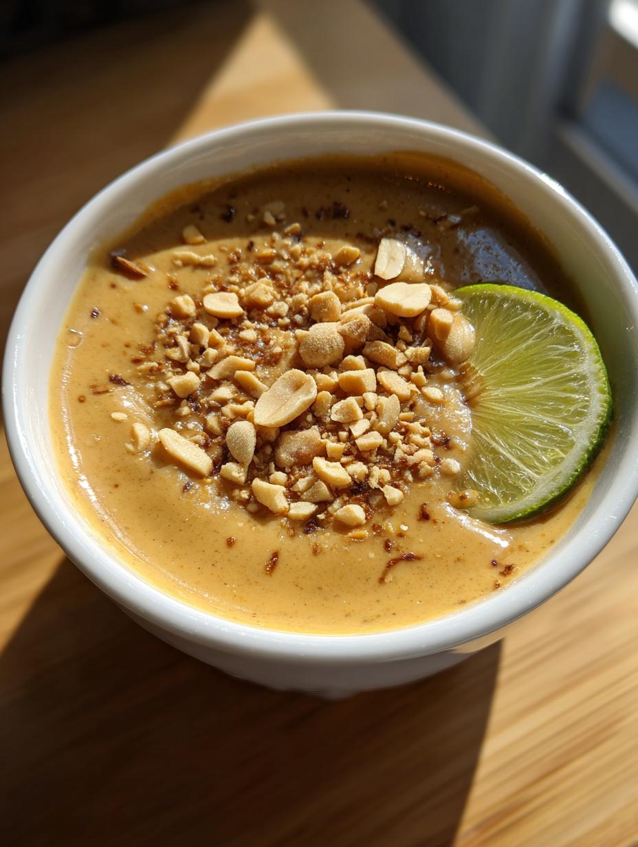 Thai Peanut Sauce - detail 1
