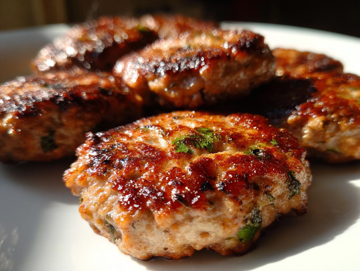 Turkey Burger Patties (Freeze Raw)