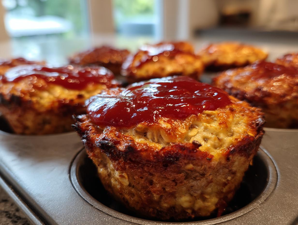 Turkey Meatloaf Muffins