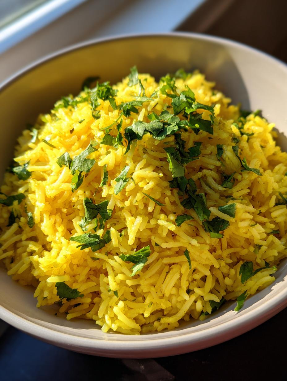 Turmeric Rice (Anti-Inflammatory) - detail 1