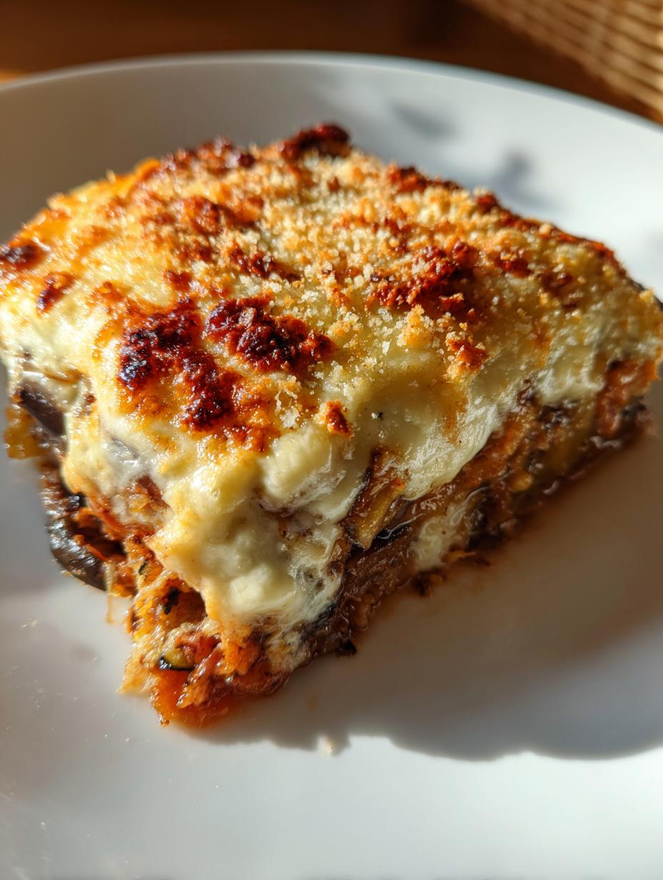 Vegetable Moussaka - detail 1