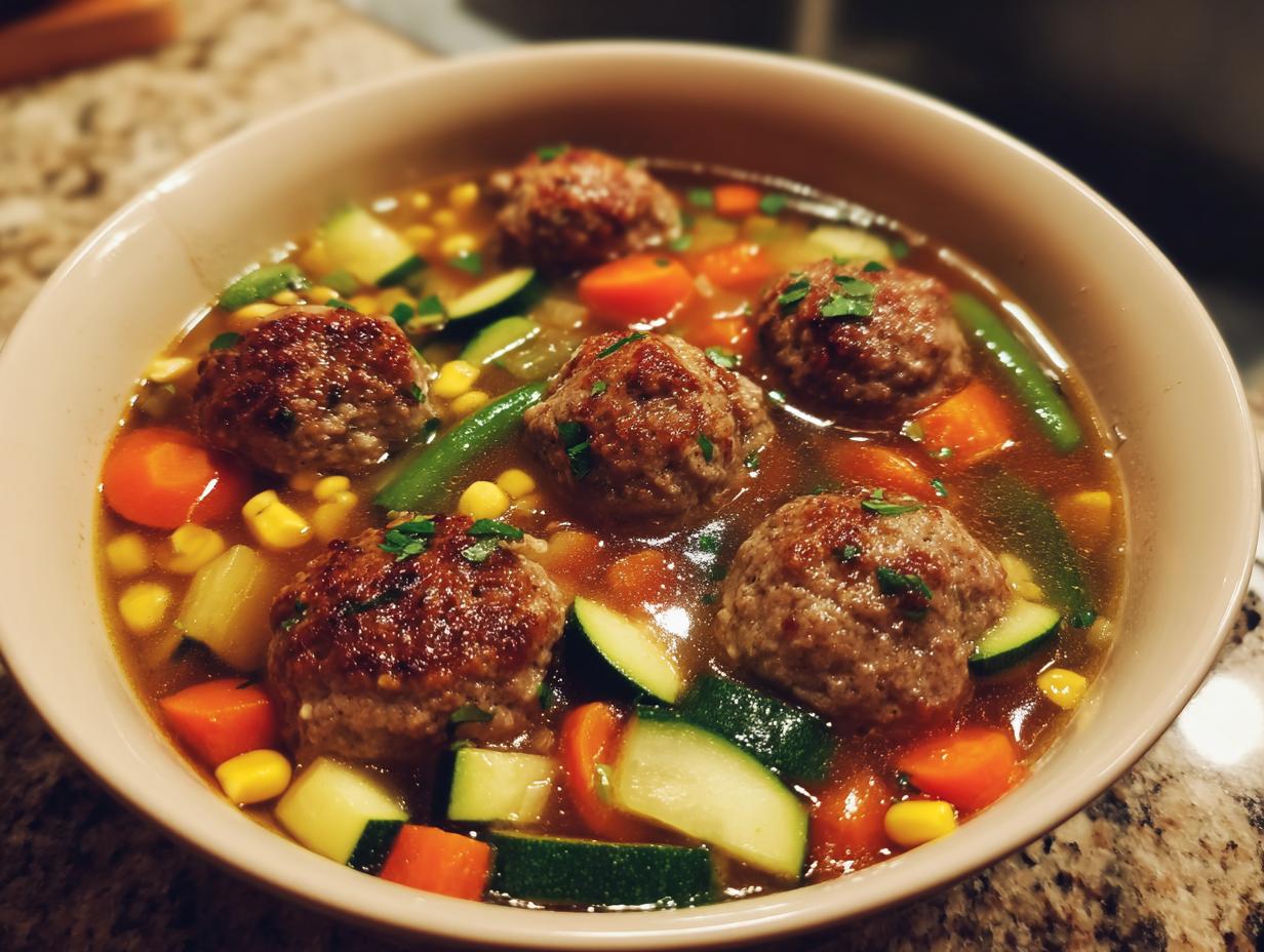 albondigas soup mexican meatball
