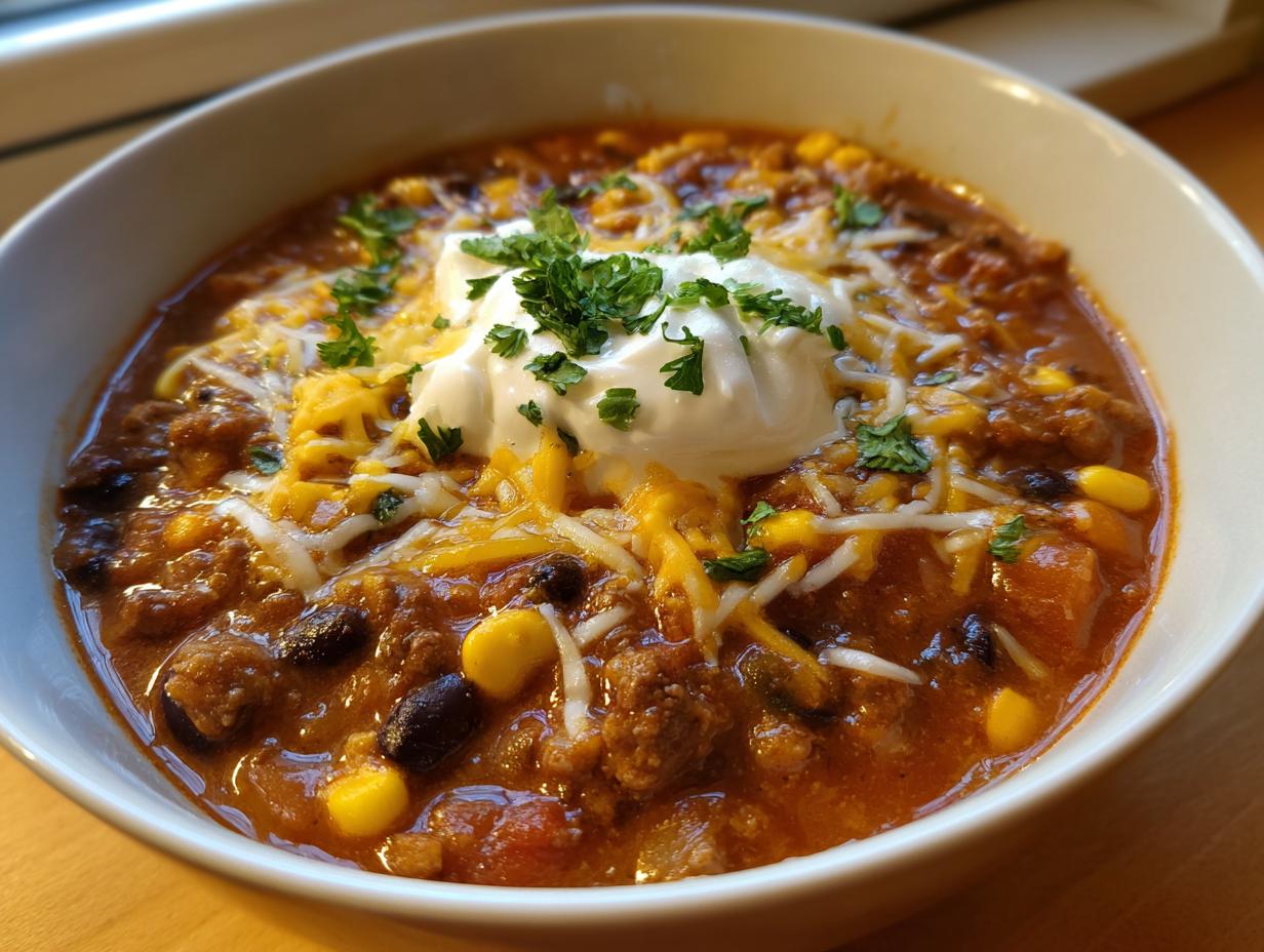 beef enchilada soup slow cooker