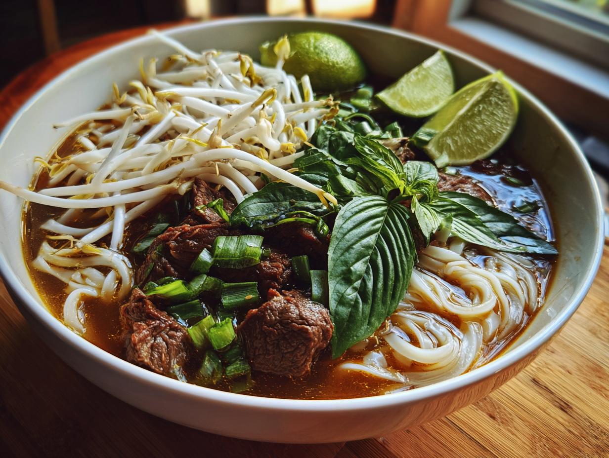beef pho soup homemade