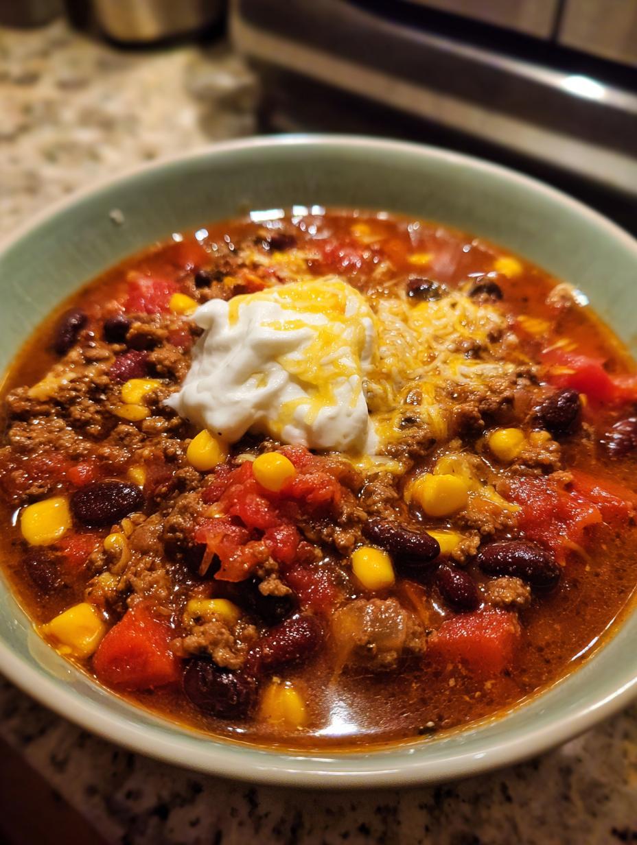 beef taco soup instant pot - detail 1