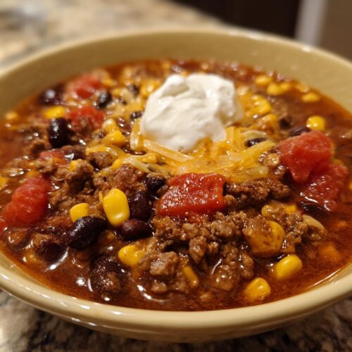 beef taco soup instant pot