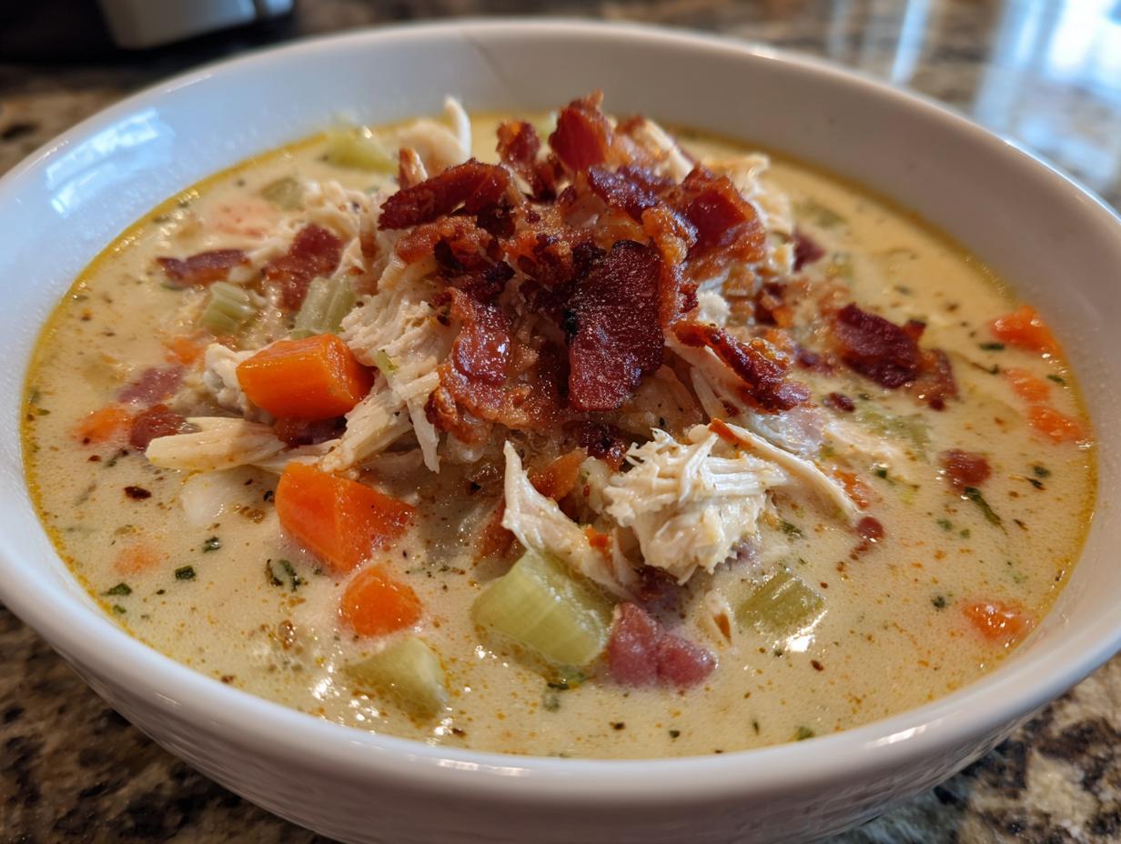 chicken bacon ranch soup