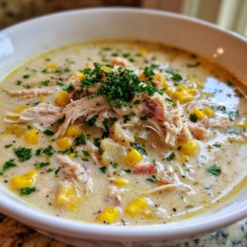 chicken corn chowder creamy