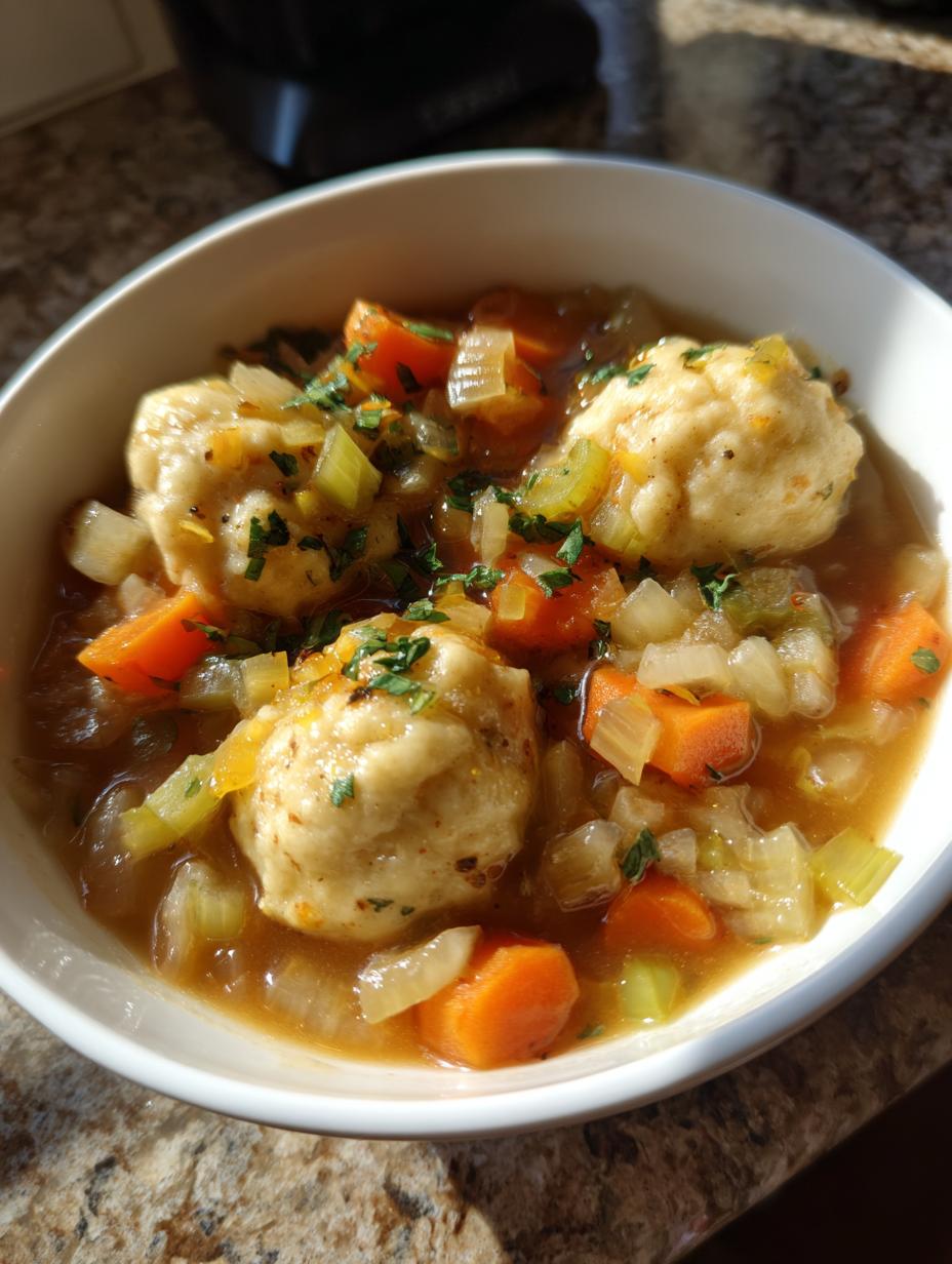 chicken dumpling soup from scratch - detail 1