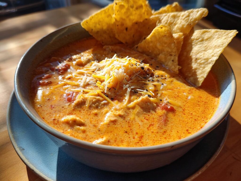 chicken enchilada soup slow cooker