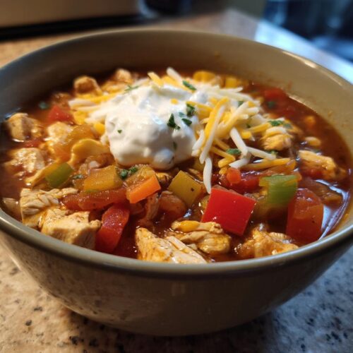 chicken fajita soup mexican