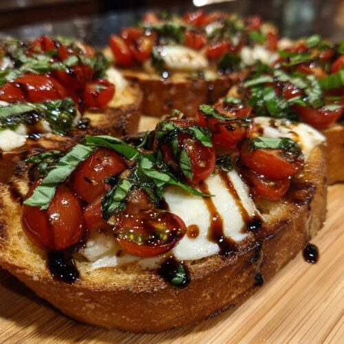 christmas bruschetta appetizer