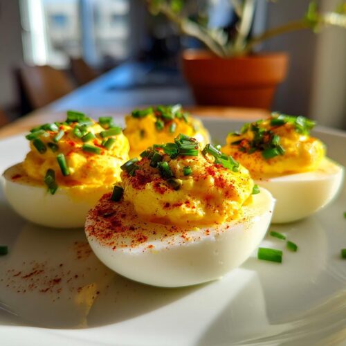 christmas deviled eggs festive