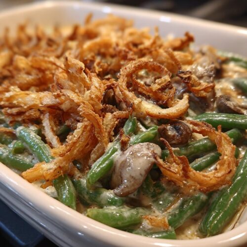 christmas green bean casserole