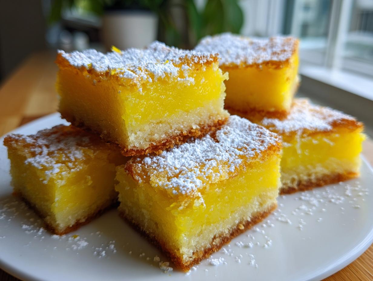 christmas lemon bars
