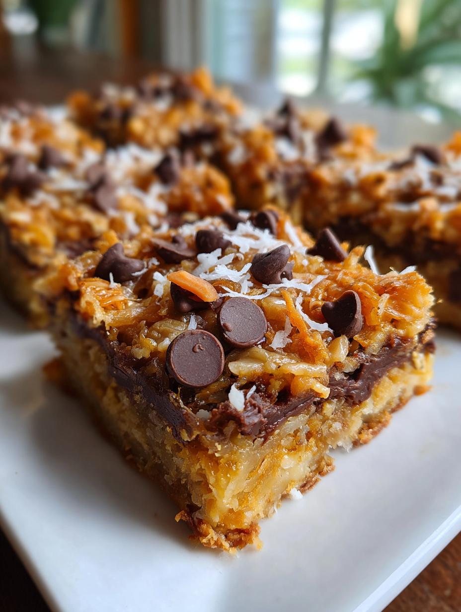 christmas magic bars layered - detail 1