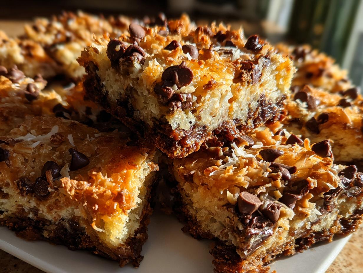 christmas magic bars layered