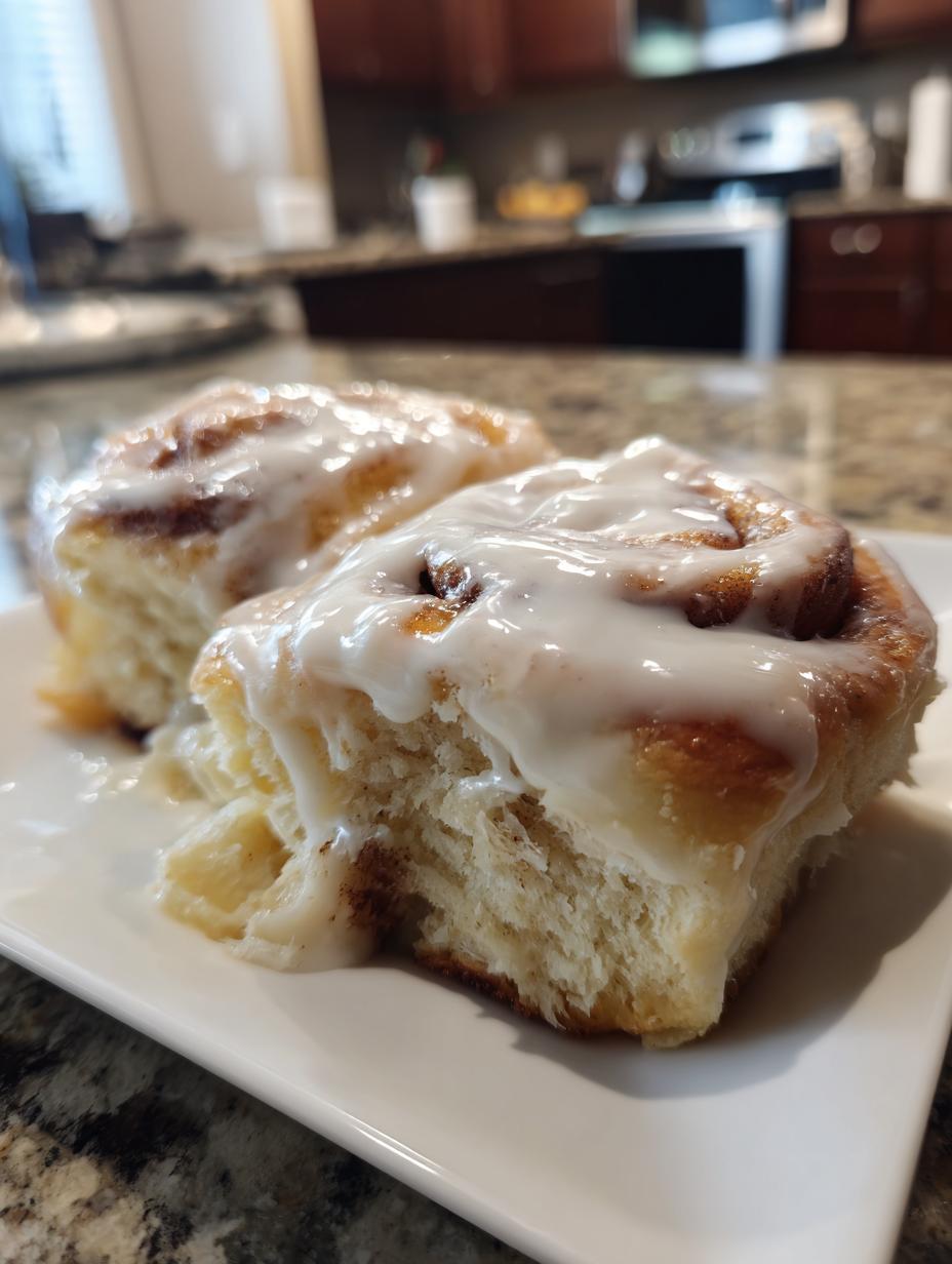 christmas morning cinnamon rolls - detail 1