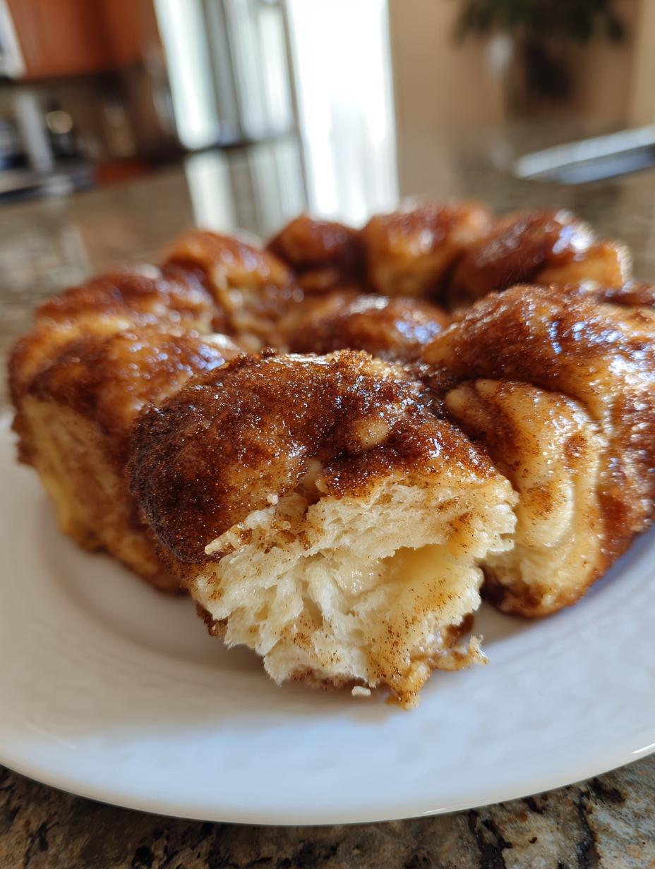 christmas morning monkey bread - detail 1