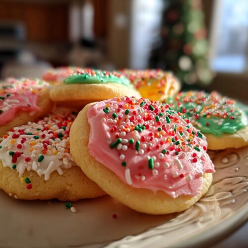 christmas sugar cookies frosted