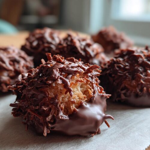 coconut haystacks chocolate