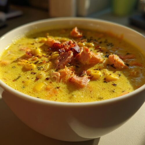 crab and corn chowder