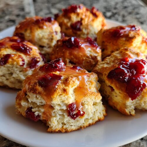 cranberry orange scones