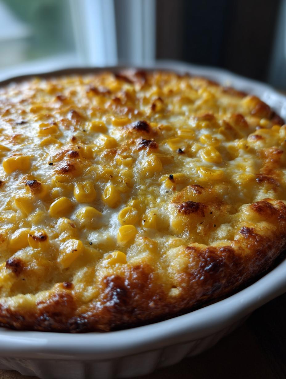 creamy corn casserole christmas - detail 1