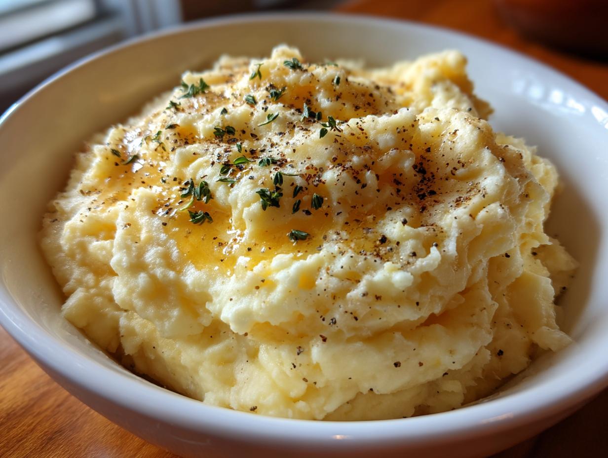 creamy mashed potatoes christmas