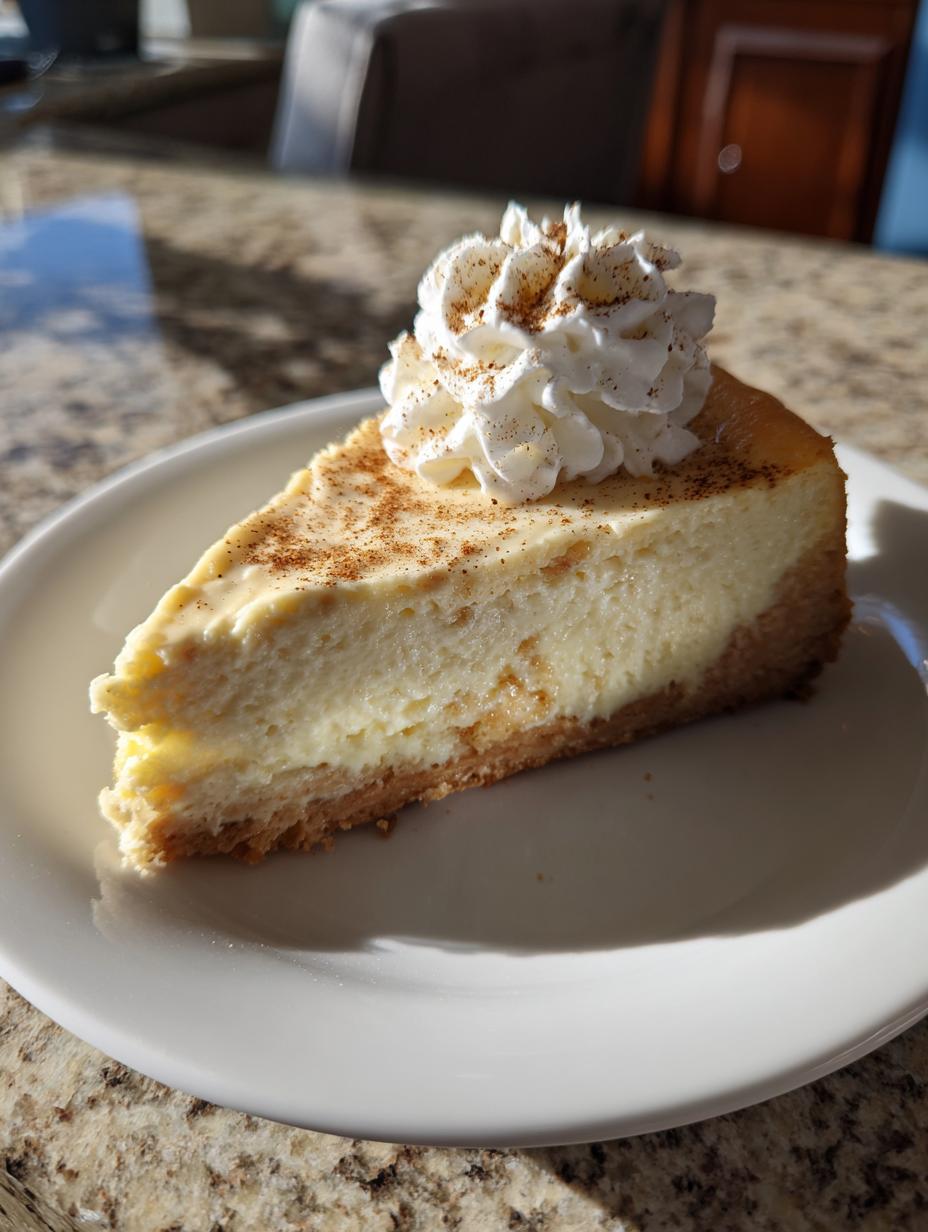 eggnog cheesecake recipe - detail 1