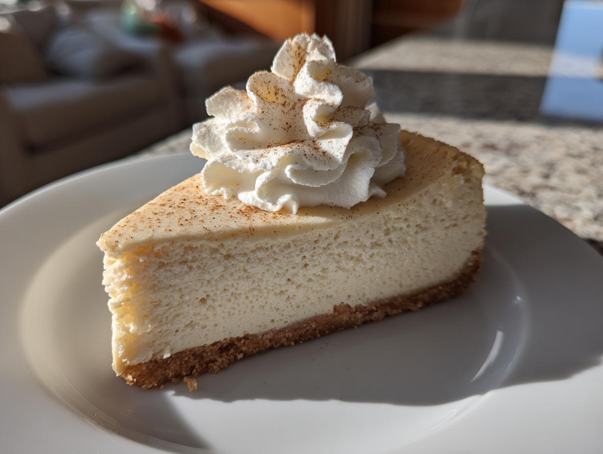 eggnog cheesecake recipe