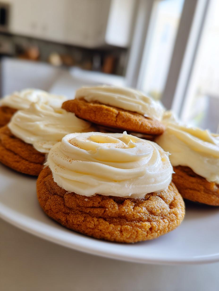 eggnog cookies cream cheese frosting - detail 1