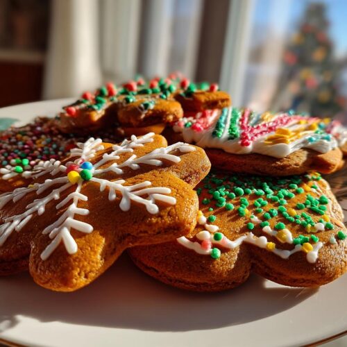 gingerbread cookies decorated