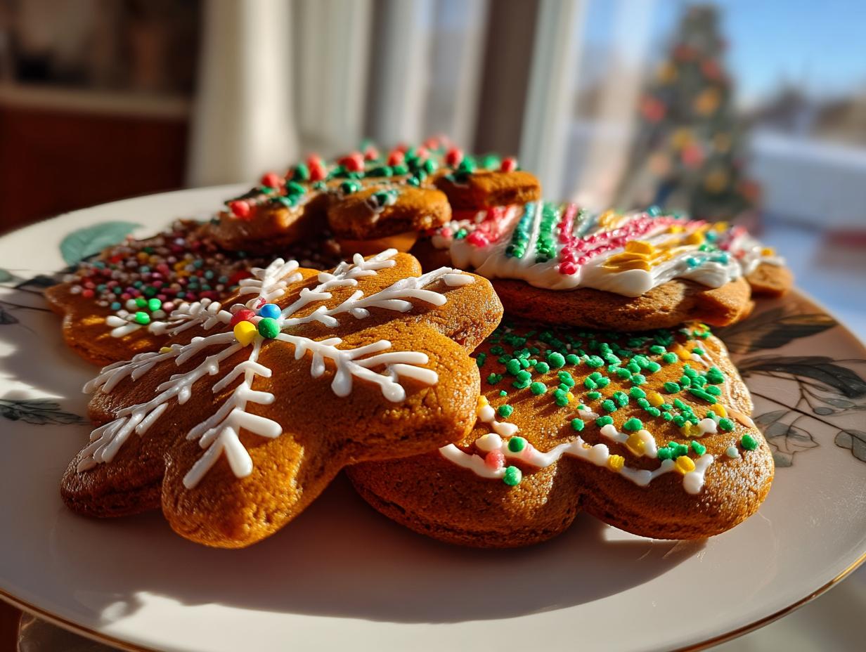 gingerbread cookies decorated