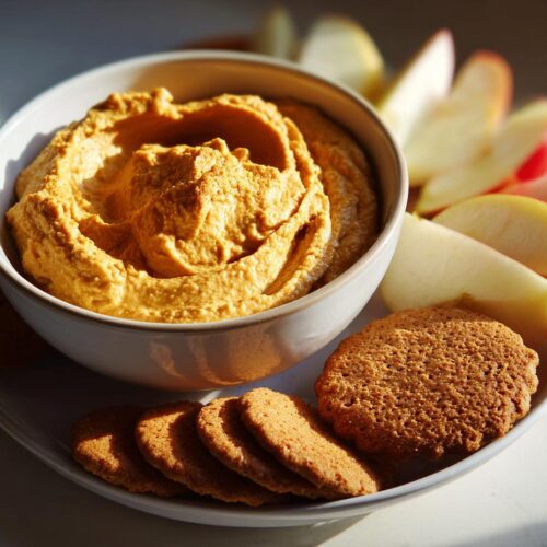 gingerbread hummus dip