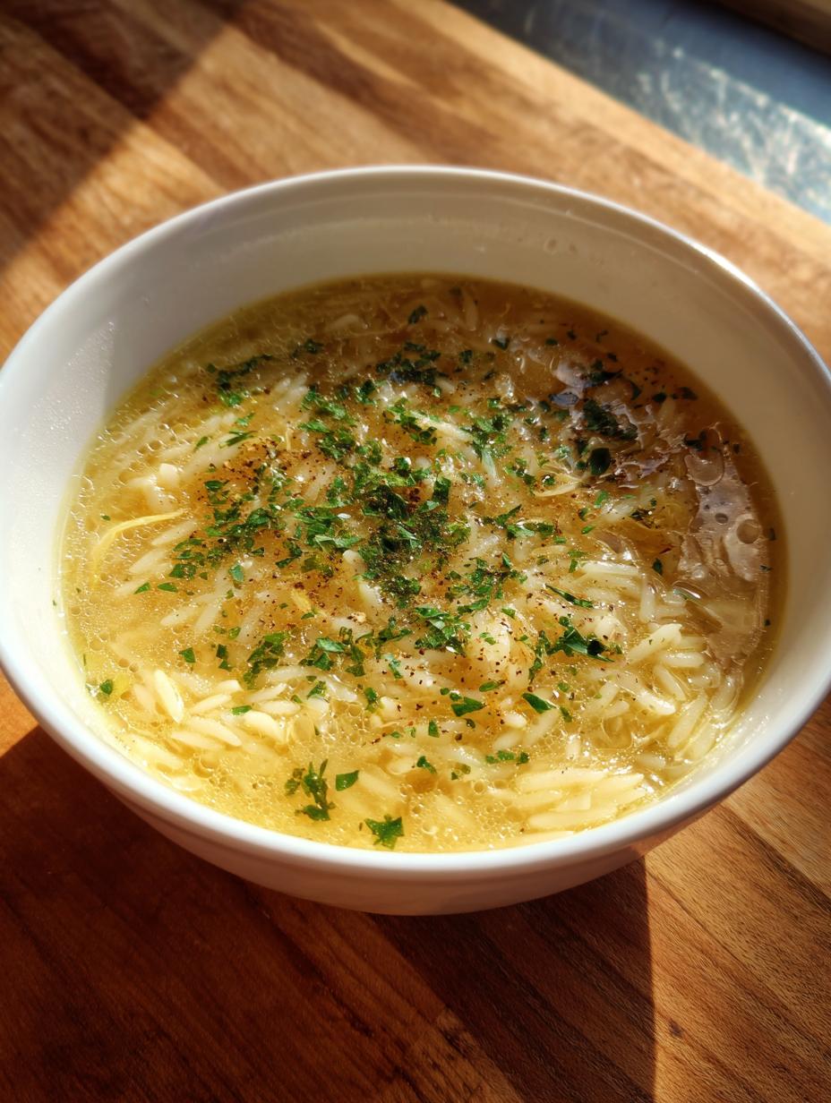 greek avgolemono soup lemon - detail 1