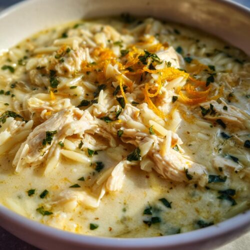 greek lemon chicken soup avgolemono